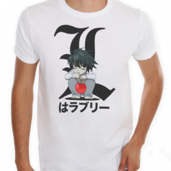 death note l shirt
